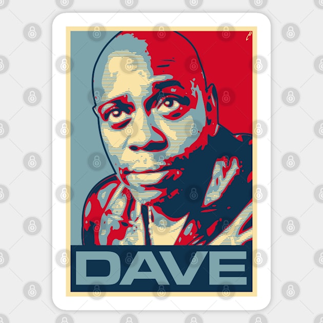 Dave Sticker by DAFTFISH